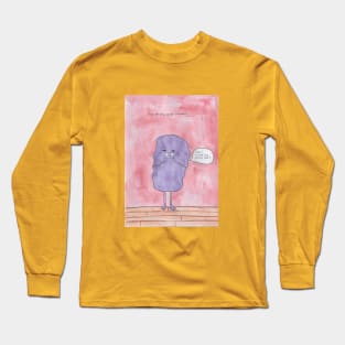 Anxiety Monster Art Long Sleeve T-Shirt